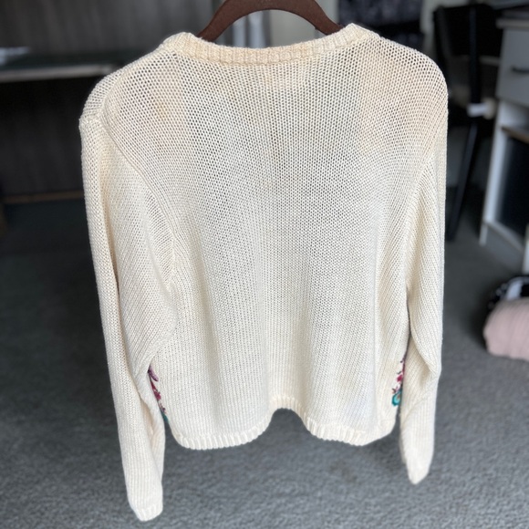 PS SPORT EMBROIDERED CARDIGAN 💐 - Picture 3 of 3